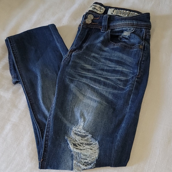 Flexible Indigo Rein Jeans Size 3 - Picture 4 of 4